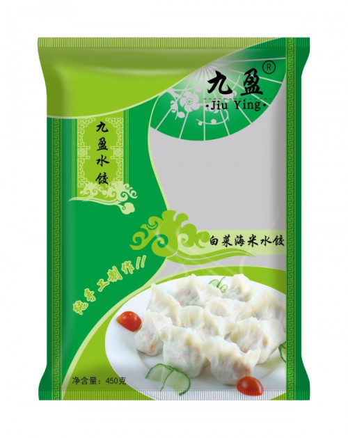 速凍白菜海米水餃
